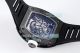 ZF Factory Swiss Richard Mille Carbon Fiber Skeleton Watch RM055 Black Rubber Strap (8)_th.jpg